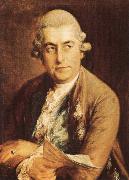 Johann Wolfgang von Goethe the english bach who worked mostly in london France oil painting artist